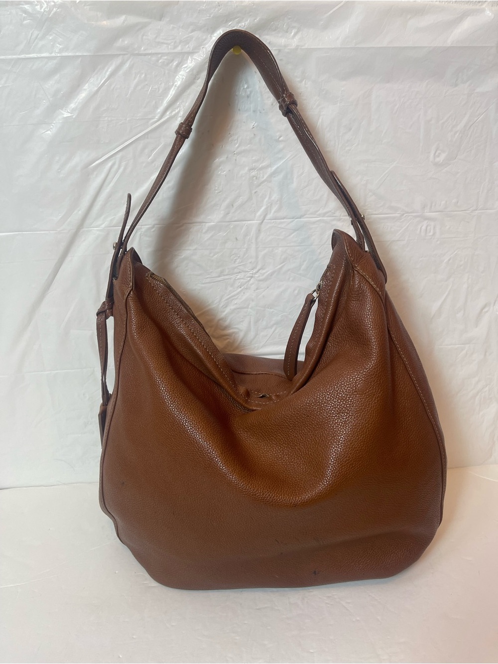 Furla Brown Genuine Leather shoulder bag.